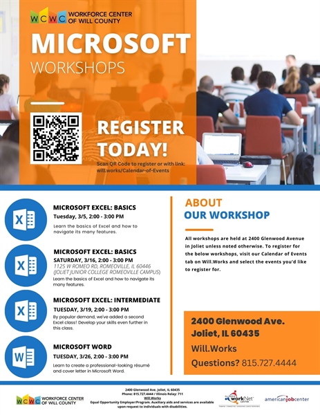 Microsoft Excel: Intermediate Workshop