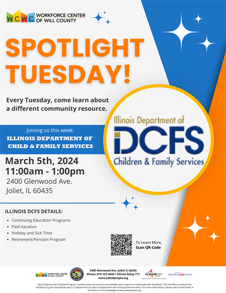 Spotlight Tuesday - Illinois Department of Child and Family Services