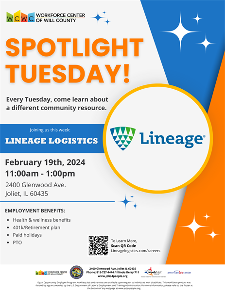 Spotlight Tuesday - Lineage Logistics
