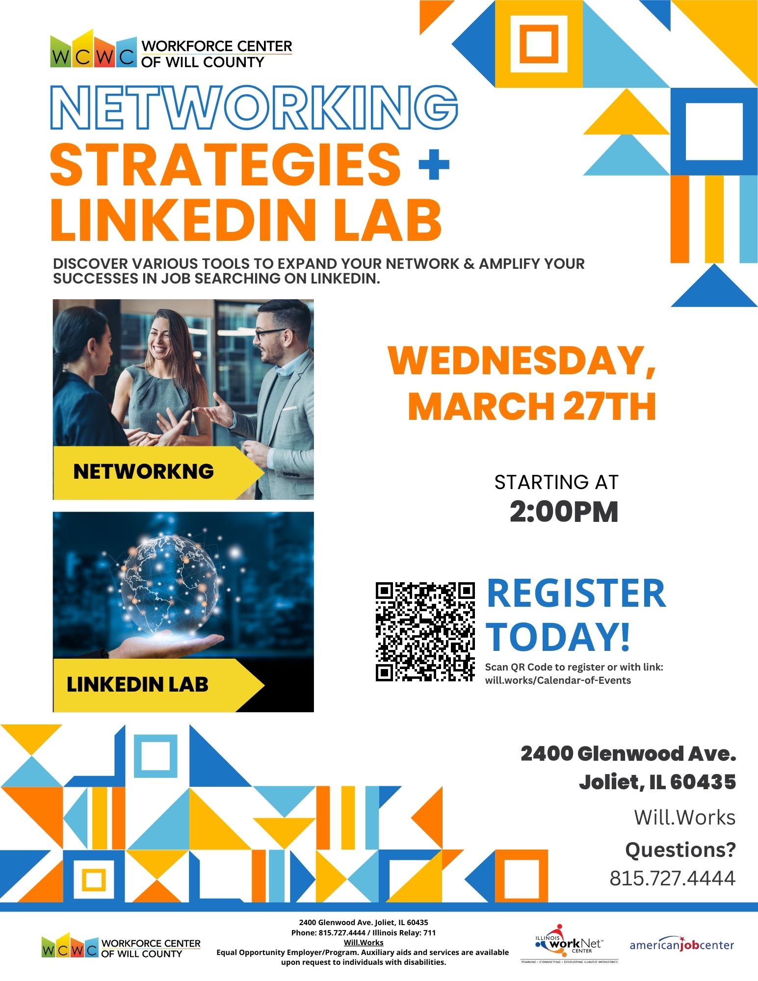 Networking Strategies + LinkedIn Lab