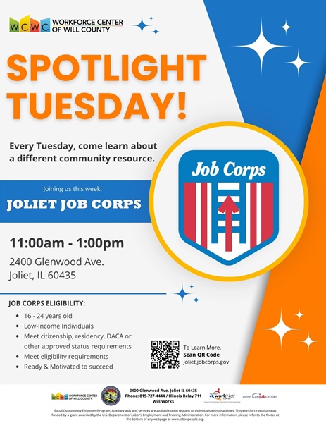 Spotlight Tuesday - Joliet Job Corps