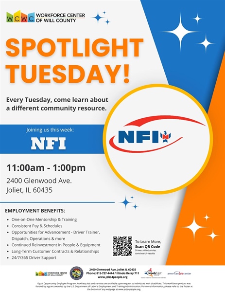 Spotlight Tuesday - NFI