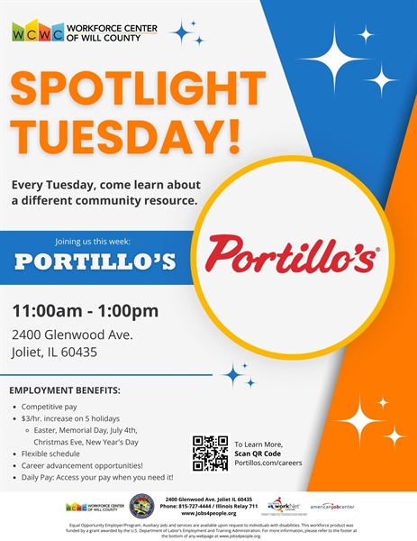 Spotlight Tuesday - Portillo's