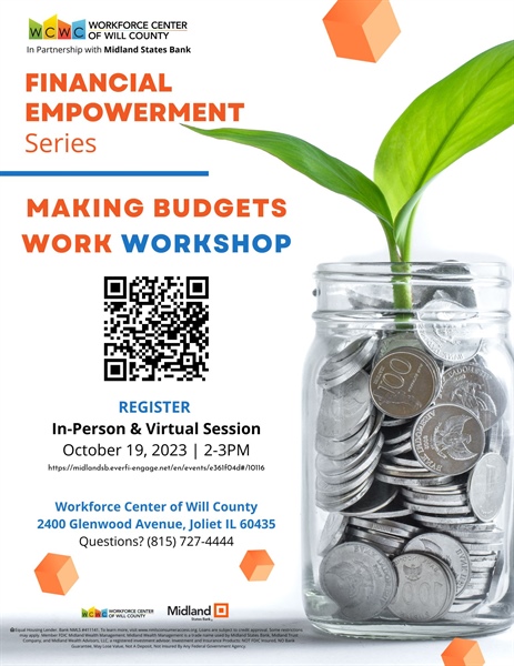 Midland States Bank Presents: Making Budgets Work! (In-Person & Virtual Option)