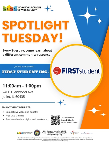 Spotlight Tuesday - First Student, Inc.