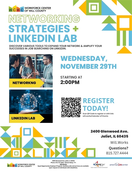 Networking Strategies + LinkedIn Lab Workshop