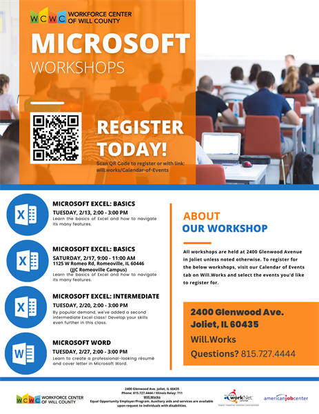 Microsoft Excel: Intermediate Workshop