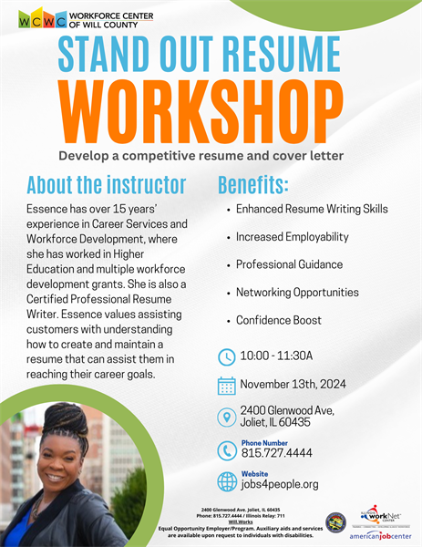 Stand Out Resume Workshop