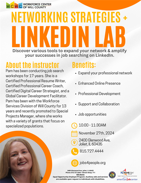 Networking Strategies + LinkedIn Lab