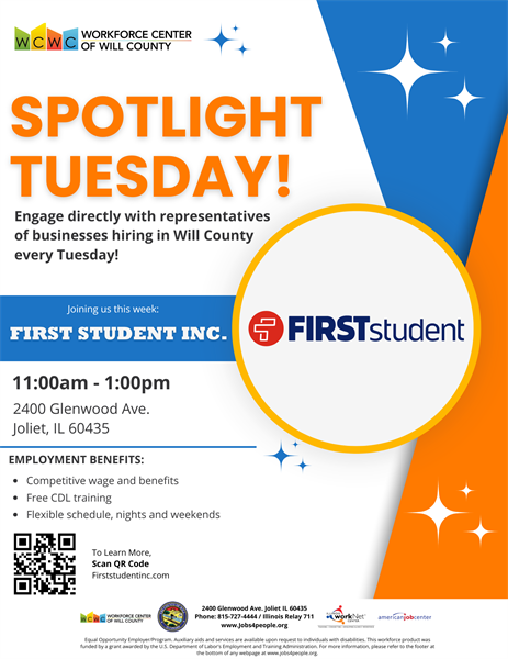 Spotlight Tuesday - First Student, Inc