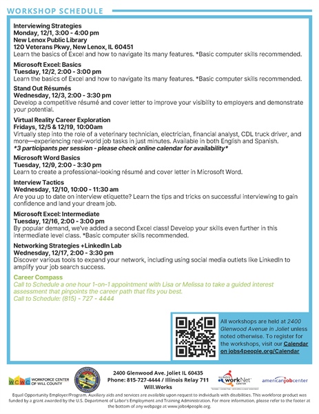 Interviewing Strategies - New Lenox Public Library