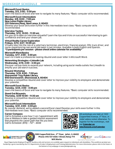 Résumé Workshop 📍 Shorewood-Troy Public Library